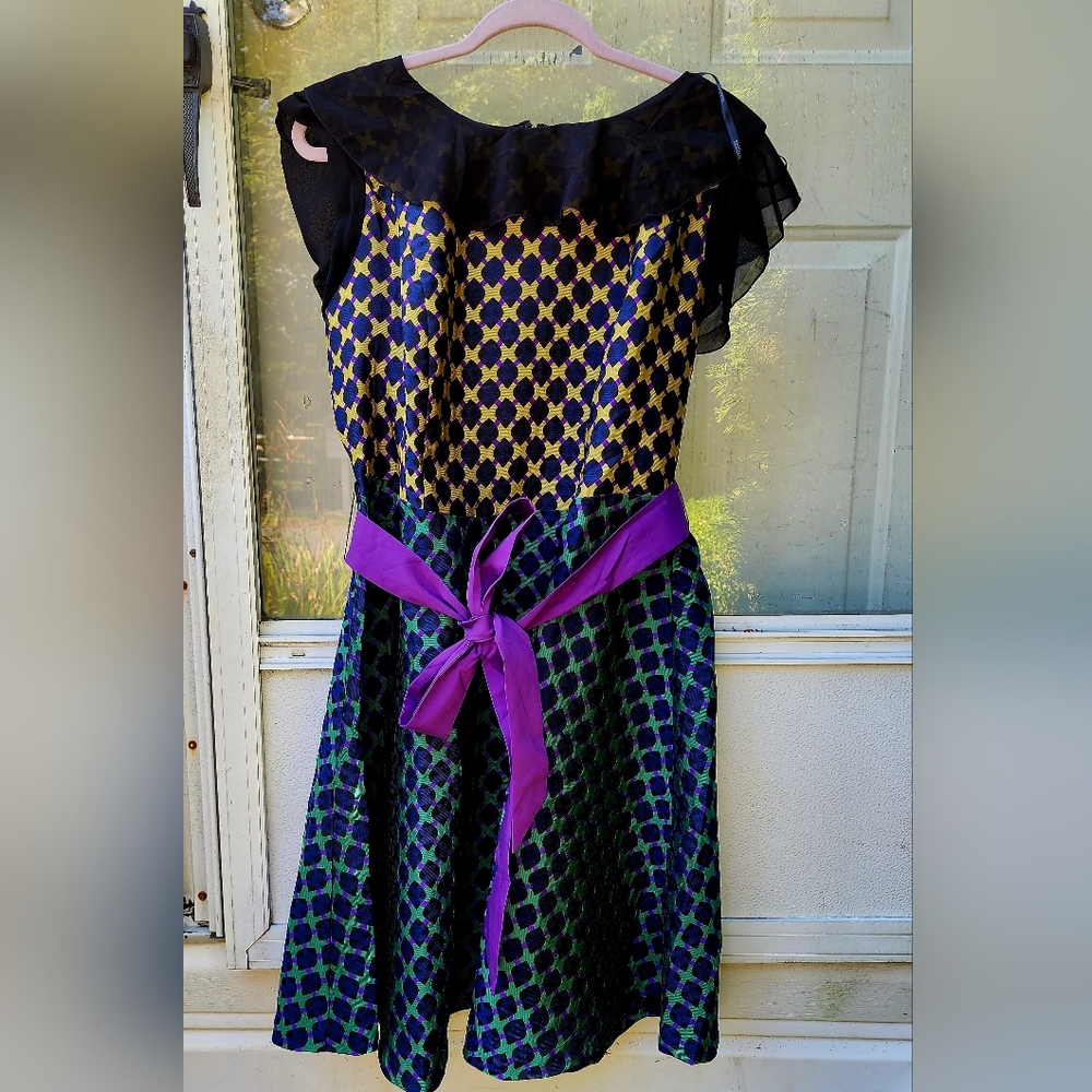 Fit & Flare Dress - MultiColor